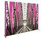 Vector Frame™ Light Box R-05 Tension Fabric Sign · Left Angle View