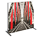 Vector Frame™ Light Box S-02 Tension Fabric Sign · Left Angle View