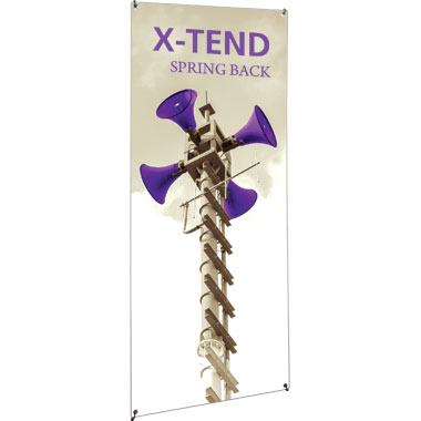 X-Tend™ 3 Spring Back Banner Stand