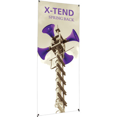 X-Tend™ 5 Spring Back Banner Stand