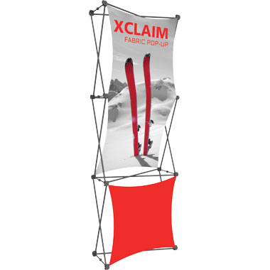 Xclaim™ Fabric Popup Display • 1×3 Kit 02