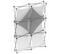 Xclaim™ Fabric Popup Display • 2×3 Kit 01 - View of Graphic Arrangement