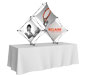Xclaim™ Fabric Popup Display • 3 Quad Pyramid Kit 01