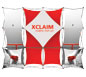 Xclaim™ Fabric Popup Display • 4×3 Kit 01 - Front View