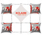Xclaim™ Fabric Popup Display • 4×3 Kit 02 - Front View