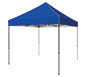Zoom™ Economy 10′ Popup Tent (Blue) · Right Angle View
