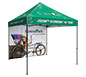 Zoom™ 10′ Tent w/ Full Wall (Tent Sold Separately) · Left Angle View