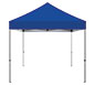 Zoom™ Standard 10′ Popup Tent (Blue) · Front View