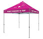 Zoom™ Standard 10′ Popup Tent · Right Angle View