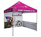 Zoom™ Standard 10′ Popup Tent w/ Optional Full & Half Walls (Sold Separately) · Left Angle View