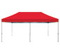 Zoom™ 20′ Popup Tent (Red) · Front View