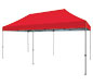 Zoom™ 20′ Popup Tent (Red) · Right Angle View