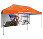 Zoom™ 20′ Popup Tent w/ Optional 20′ Full Wall (Sold Separately) · Left Angle View