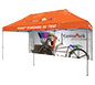 Zoom™ 20′ Tent w/ Full Wall (Tent Sold Separately) · Right Angle View