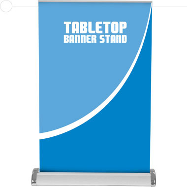 Breeze 2 - Retractable Banner Stand Tabletop Sign - Epic Displays