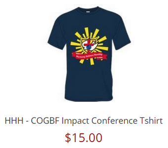 HHH - COGBF Impact Conference Tshirt
