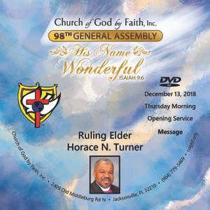 98 GA: Ruling Elder Horace N. Turner (DVD)
