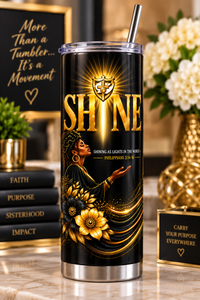SHINE Inspirational Tumbler