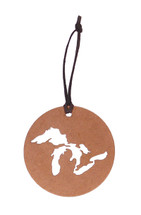 Great Lakes Copper Disk Ornament