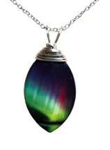 Oval Rainbow Necklace