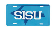 SISU UP Map License Plate