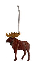Moose Wooden Ornament