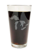 Great Lakes Pint Glass