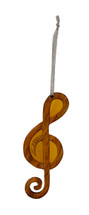 Wooden Music Ornament 