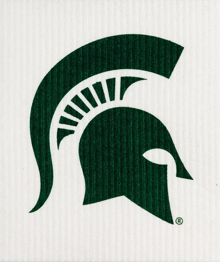 Msu Sparty Swedish Dishcloth Copper World Msu Sparty Swedish Dishcloth Copper World