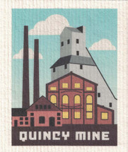 Quincy Mine Swedish Dish Cloth 