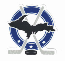 U.P. Hockey Sticker