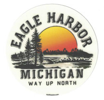 Eagle Harbor Michigan Sticker
