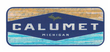 Calumet Michigan Sticker