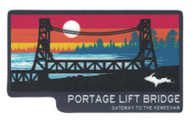 Portage Lift Bridge - Gateway to the Keweenaw Sticker