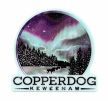 CopperDog Northern Lights Sticker