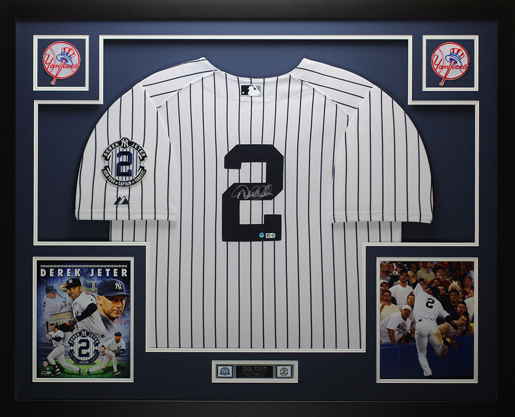 jeter signed jersey