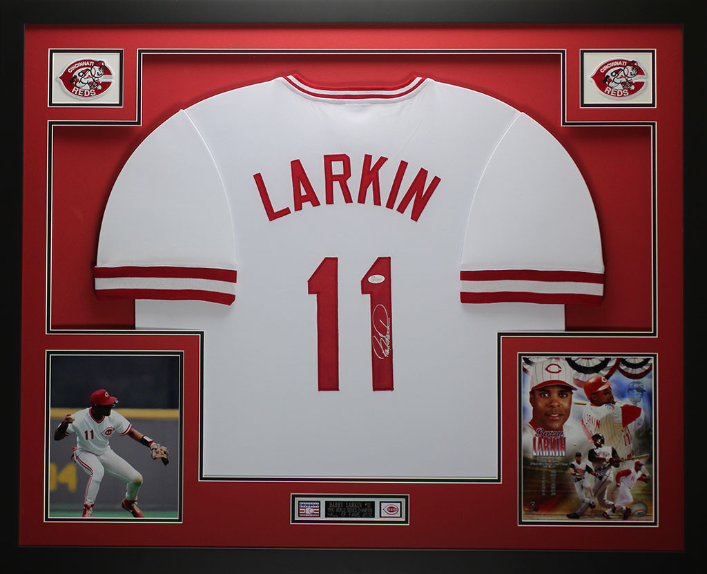 barry larkin reds jersey