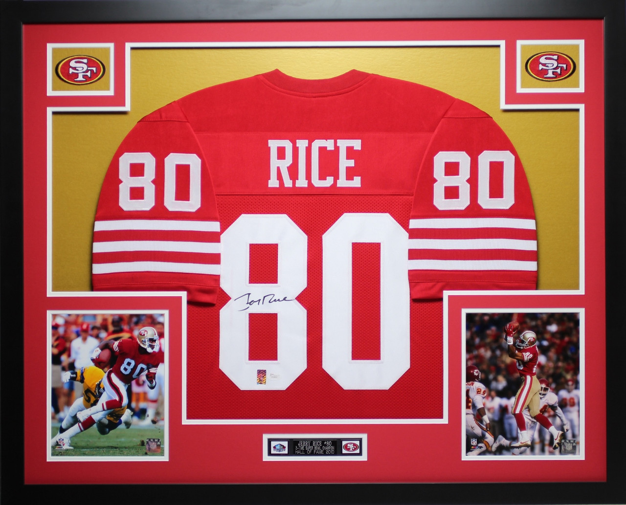 49ers framed jersey