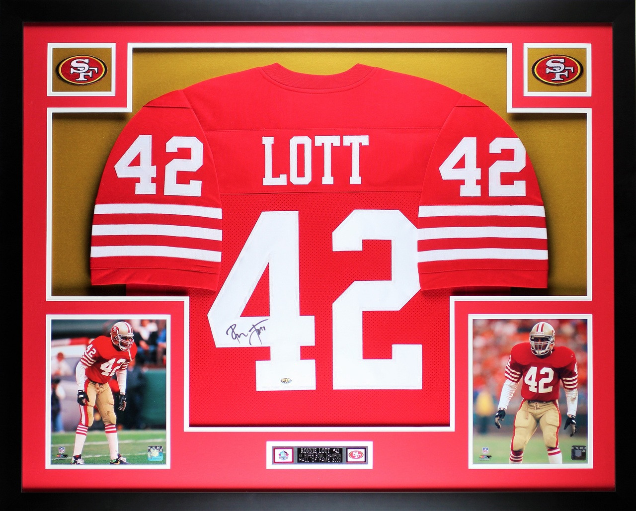 ronnie lott signed jersey