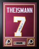 Joe Theismann Autographed and Framed Washington Commanders Jersey