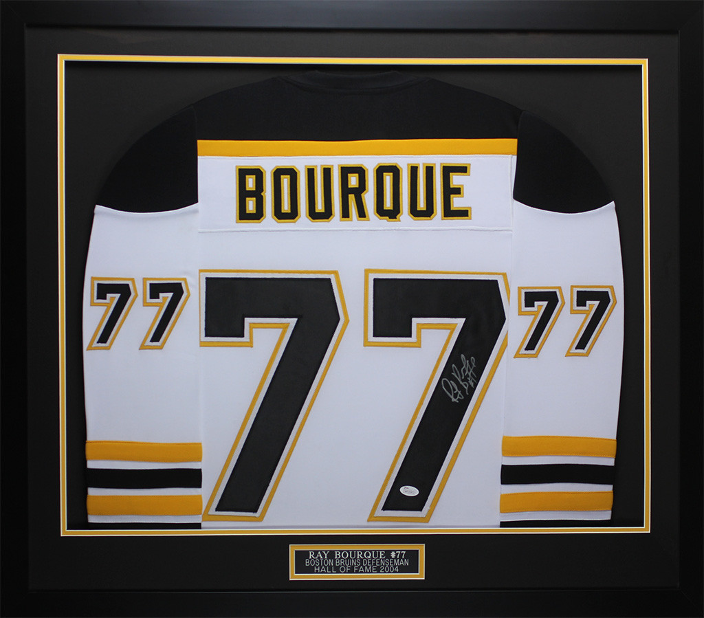 ray bourque autographed jersey