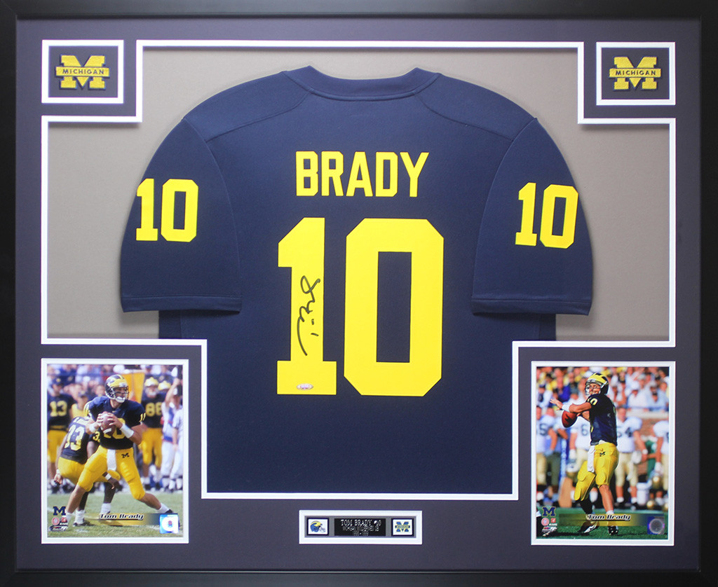 tom brady michigan jersey original