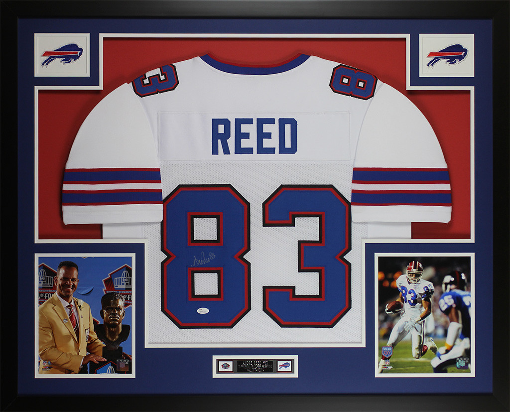 andre reed autographed jersey