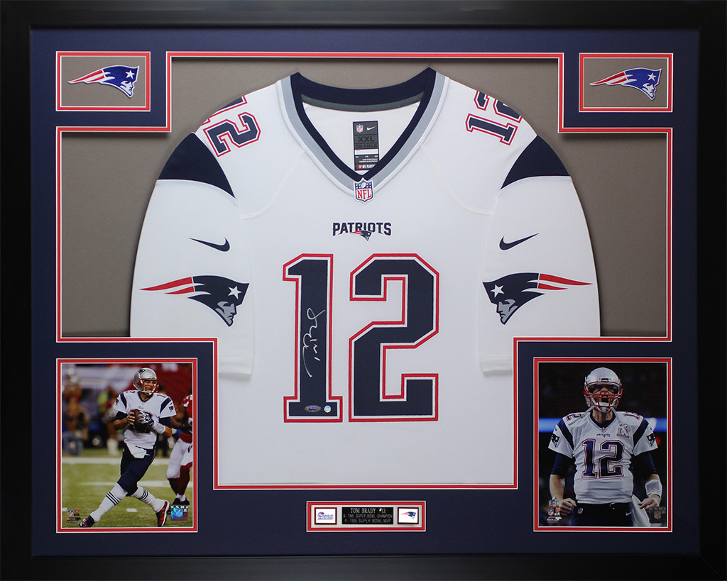 tom brady auto jersey