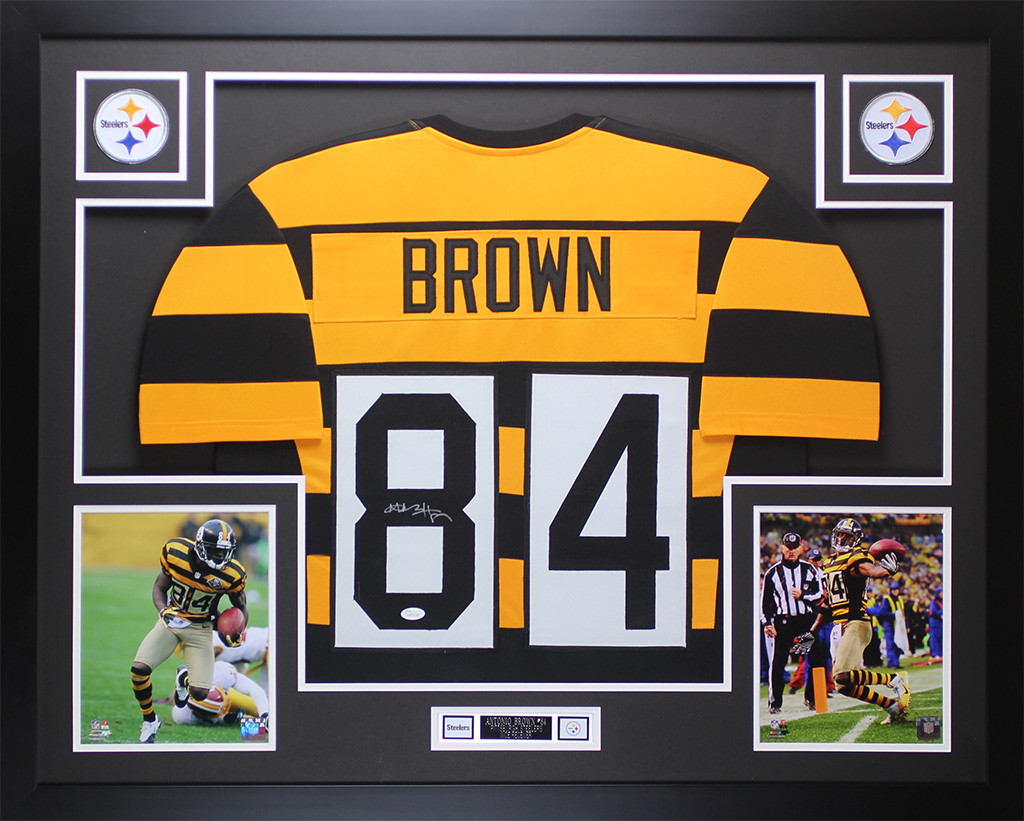 steelers throwback jersey brown