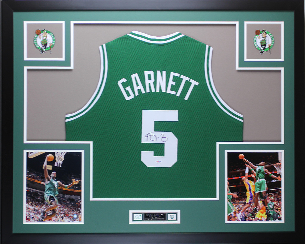 kevin garnett signed jersey