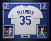 Cody Bellinger Autographed and Framed White Los Angeles Dodgers Jersey