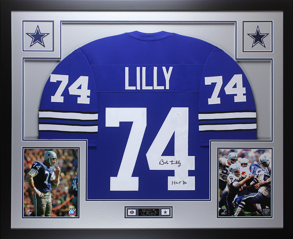 bob lilly signed jersey