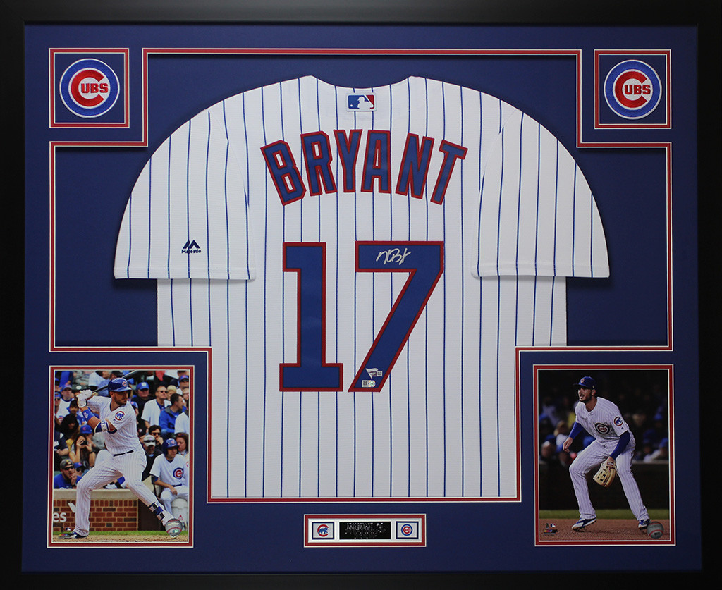 kris bryant autographed jersey