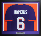 DeAndre Hopkins Autographed and Framed Clemson Tigers Jersey